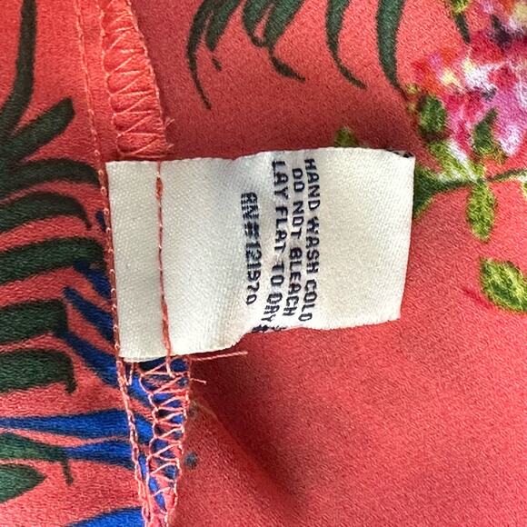 kaiya floral ruffle wrap high low dress Size L - Picture 7 of 8